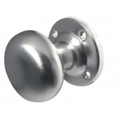 JV35BSC Contract 52mm Sprung Mushroom Mortice Knob