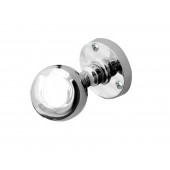 JV48PC Ball Shape Sprung Mortice Knob