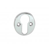 JV603-E Fluted Euro Profile Escutcheon 5 Different Finishes