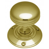 RHM988-PB Heritage Brass Richmond Sprung Mortice Knob