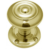 V872-PB Heritage Brass Aylesbury Sprung Mortice Knob