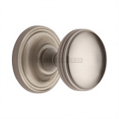 WHI6429-SN Heritage Brass Hampstead Sprung Concealed Mortice Knob